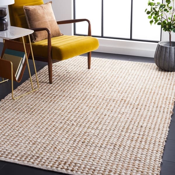SAFAVIEH Handmade Natura Gentiane Wool & Jute Rug On Sale