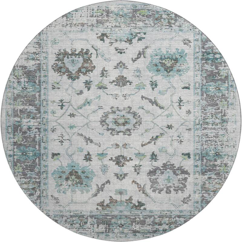 Premium Washable Super Soft Vintage Traditional Mayfield Rug
