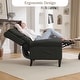preview thumbnail 8 of 46, HOMYKA Upholstered Chaise Lounge with Nail Trim for Living Room