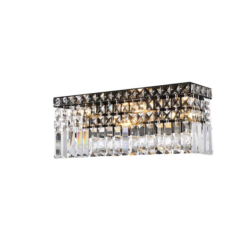 Elegant Lighting V2032W18/RC Maxime 3 Light 6" Tall Wall Sconce with