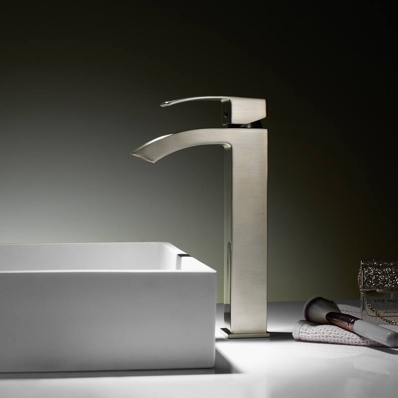 Noya Single High-Handle Hole Lever Vessel Bathroom Faucet