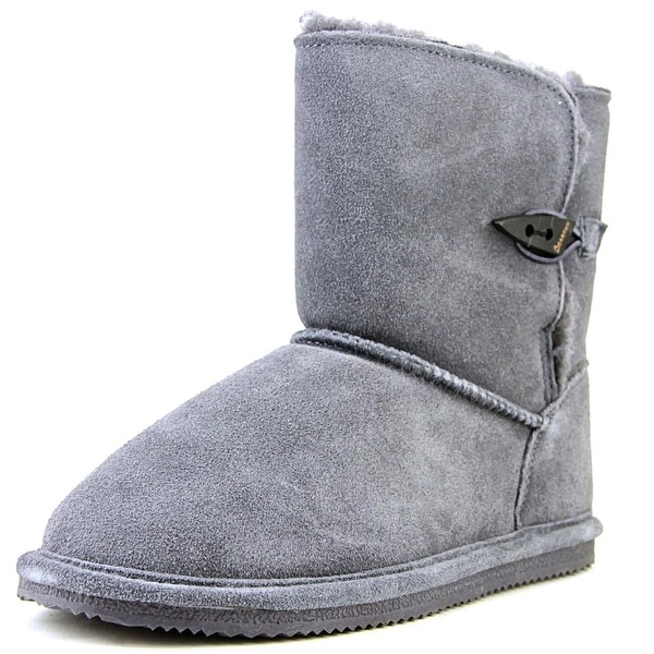 Bearpaw Abigal Youth Round Toe Suede Snow Boot