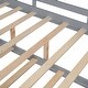 preview thumbnail 17 of 16, Modern Design Full Size House Bed with Wooden Trundle-Gray