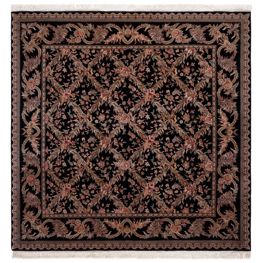 SAFAVIEH Royal Kerman Hand-Knotted Teressa Traditional Wool Rug