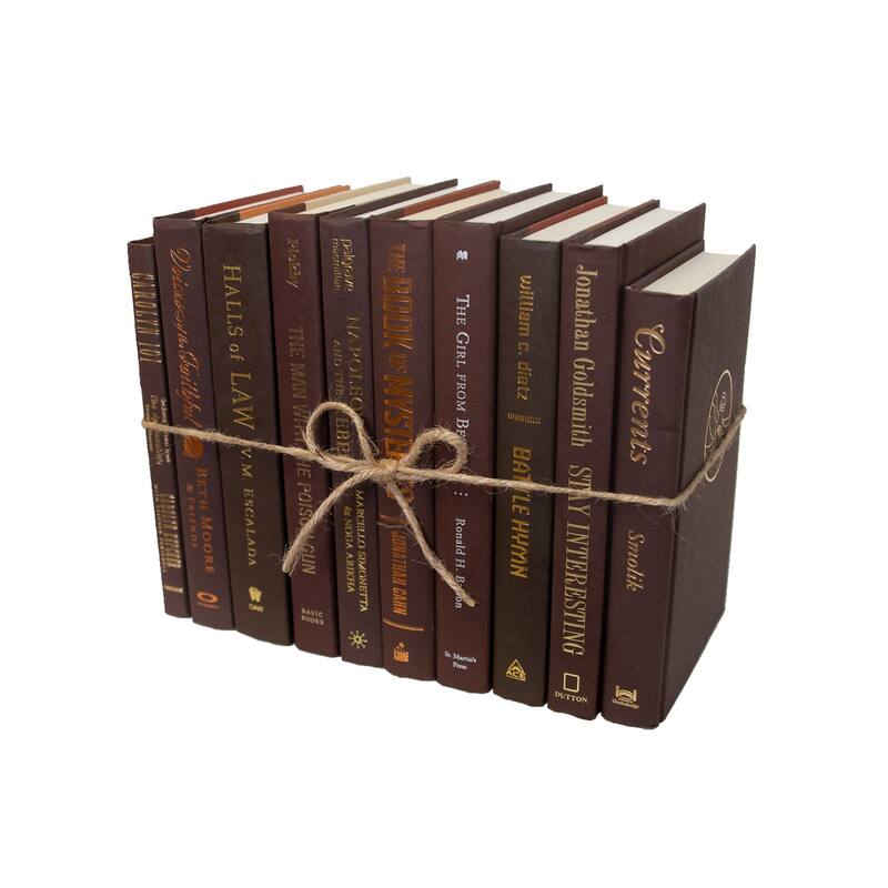 Books Brown Decorative Accessories: Coffee ColorPak