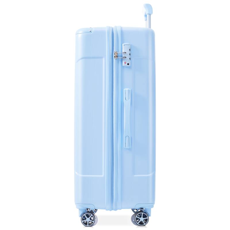 28" ABS Hardshell Lightweight Expandable Luggage with Double Wheels