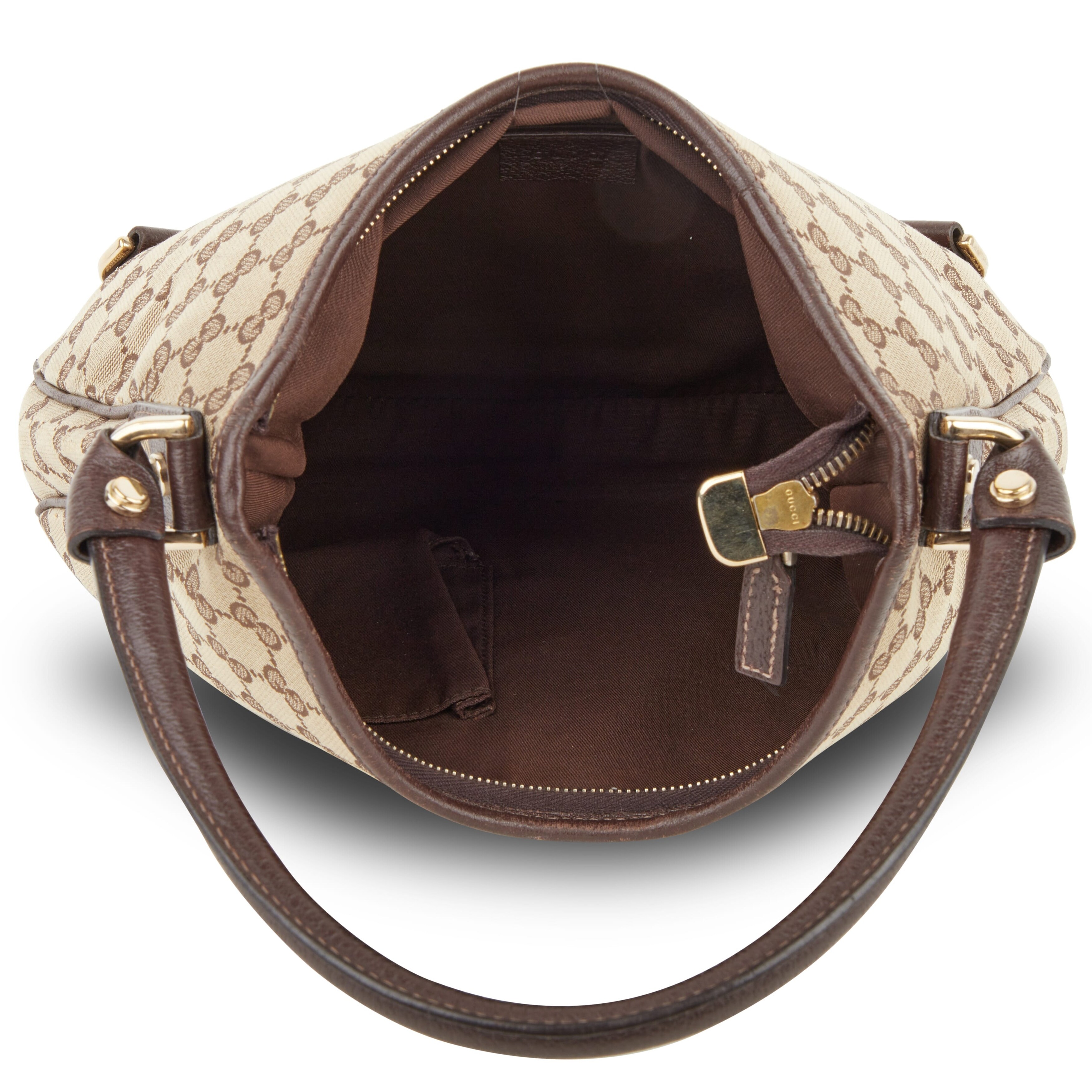 Gucci Abbey Shoulder Bag GG Canvas (Pre-Owned) - One Size - Bed