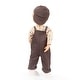 preview thumbnail 2 of 3, Gotz: Little Kidz: Max - 14" Standing Poseable Boy Doll, Brown Overalls Toy