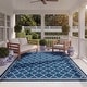 preview thumbnail 4 of 24, SAFAVIEH Courtyard Kailani Indoor/ Outdoor Waterproof Patio Backyard Rug