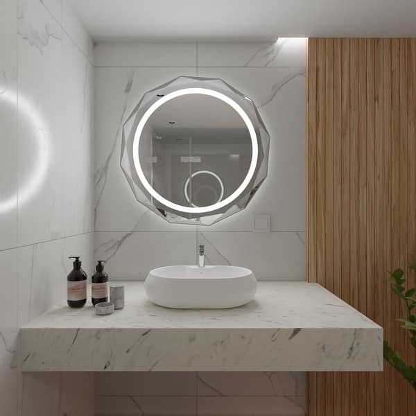 Single Beveled Edge Bathroom Wall Vanity Mirror Bed Bath & Beyond 32968646