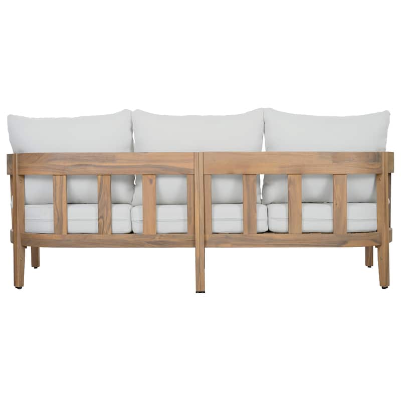 SAFAVIEH Outdoor Living Owen 3 Seater Sofa.