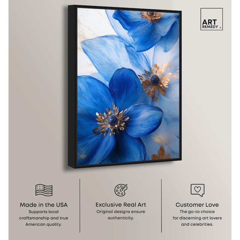 Twilight Teal Tint I Canvas by Art Remedy