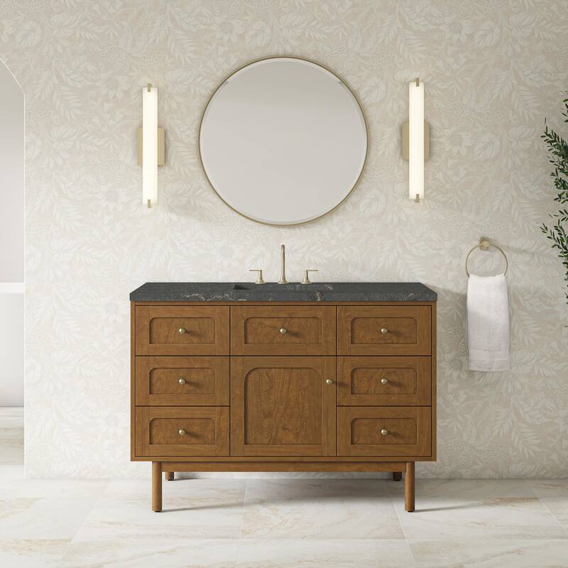 James Martin Vanities 545-V48-FPBL Laurent 48" Single Basin Poplar