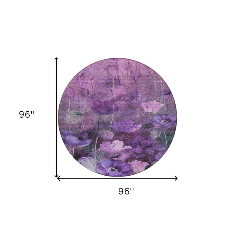 HomeRoots Floral Transitional Rectangle Outdoor Rug