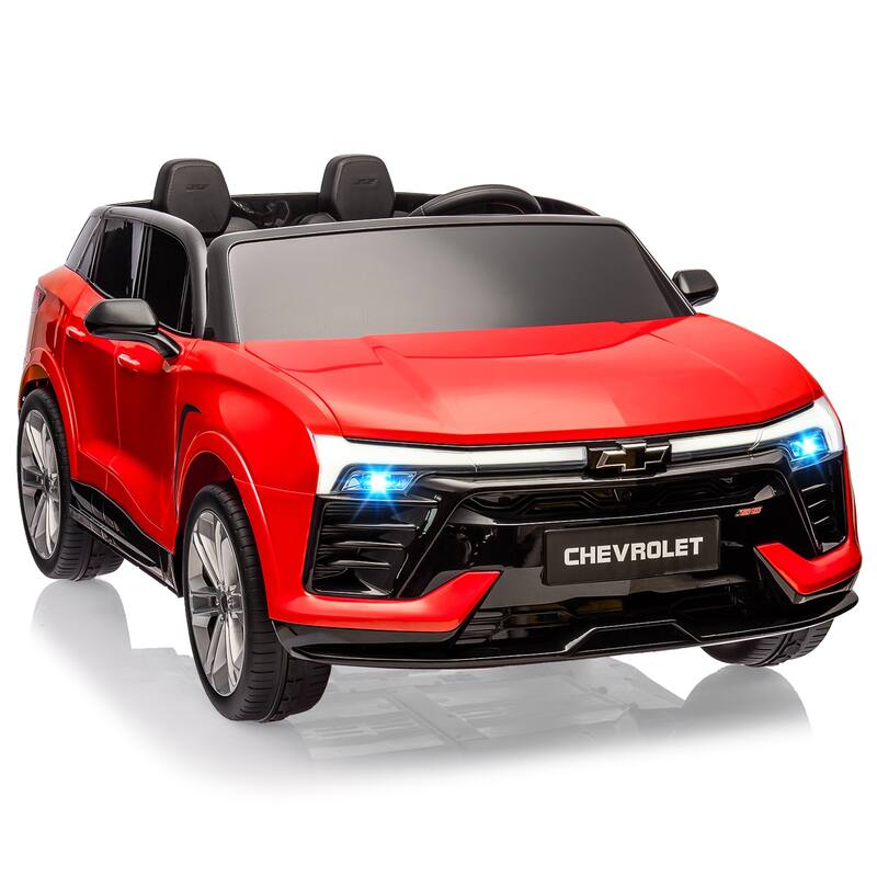 24V 2-Seater SUV Licensed Chevrolet Kids Ride On Car for Kids Best Gifts - Red