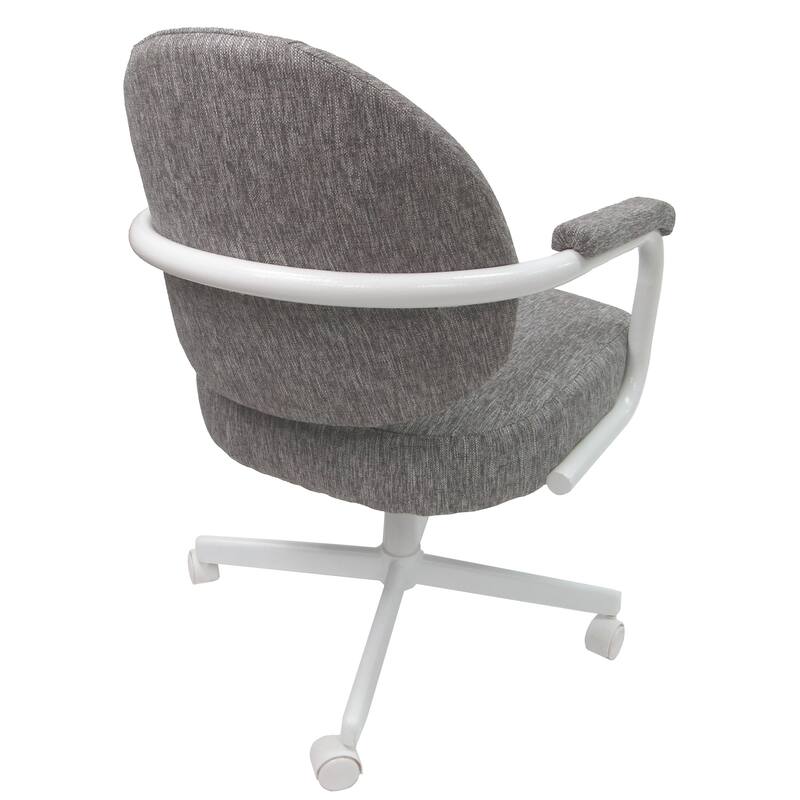 Swivel Tilt Kitchen Chair with Wheels M-70 Casters - N/A