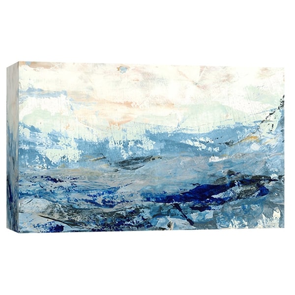 PTM Images 9-101907 PTM Canvas Collection 8" x 10" - "Coastal Seascape 11" Giclee Abstract Art Print on Canvas