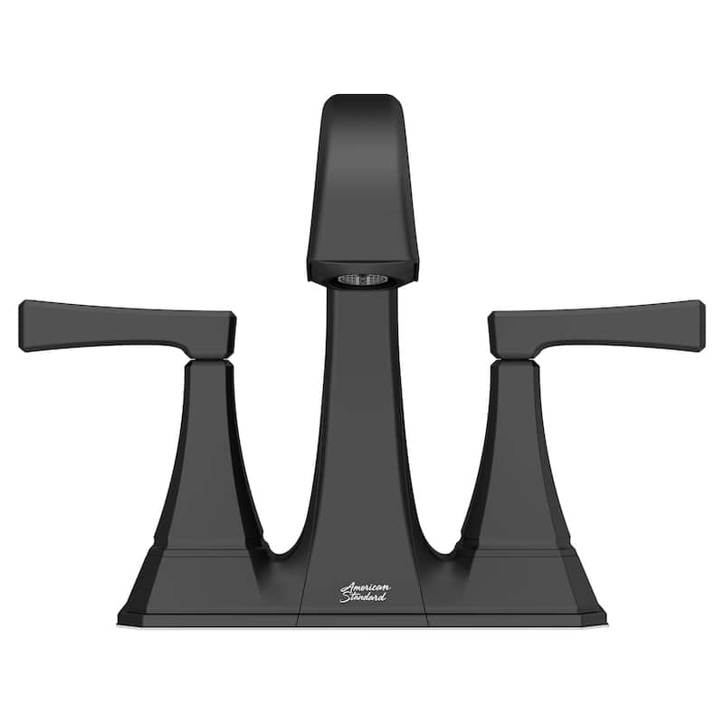 American Standard 7612.207 Crawford 1.2 GPM Centerset Bathroom Faucet - Matte Black