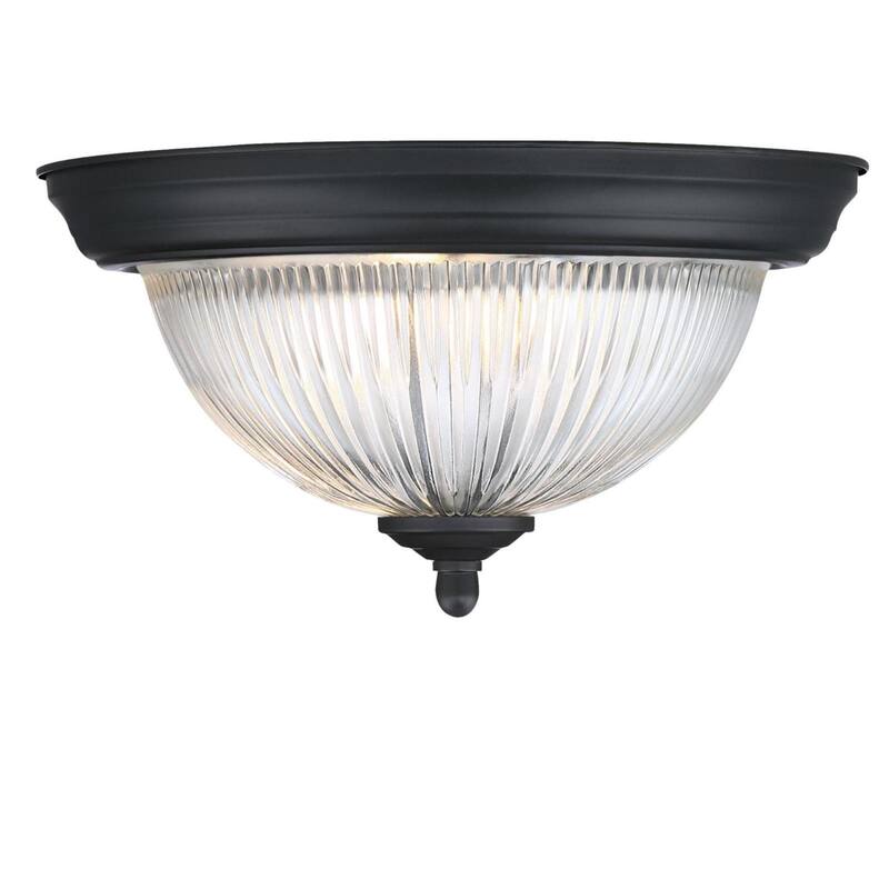 Westinghouse 6117700 11" Wide Flush Mount Bowl Ceiling Fixture