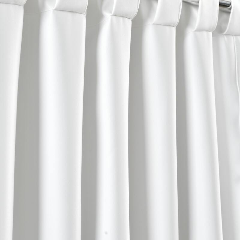 Lush Decor Kelly Checker Room Darkening Window Curtain Panel Pair
