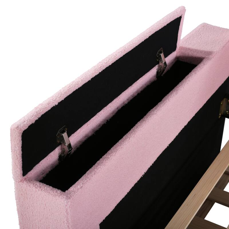 Upholstered Daybed with Storage Armrests, Trundle and Latest Integrated Bluetooth Audio System