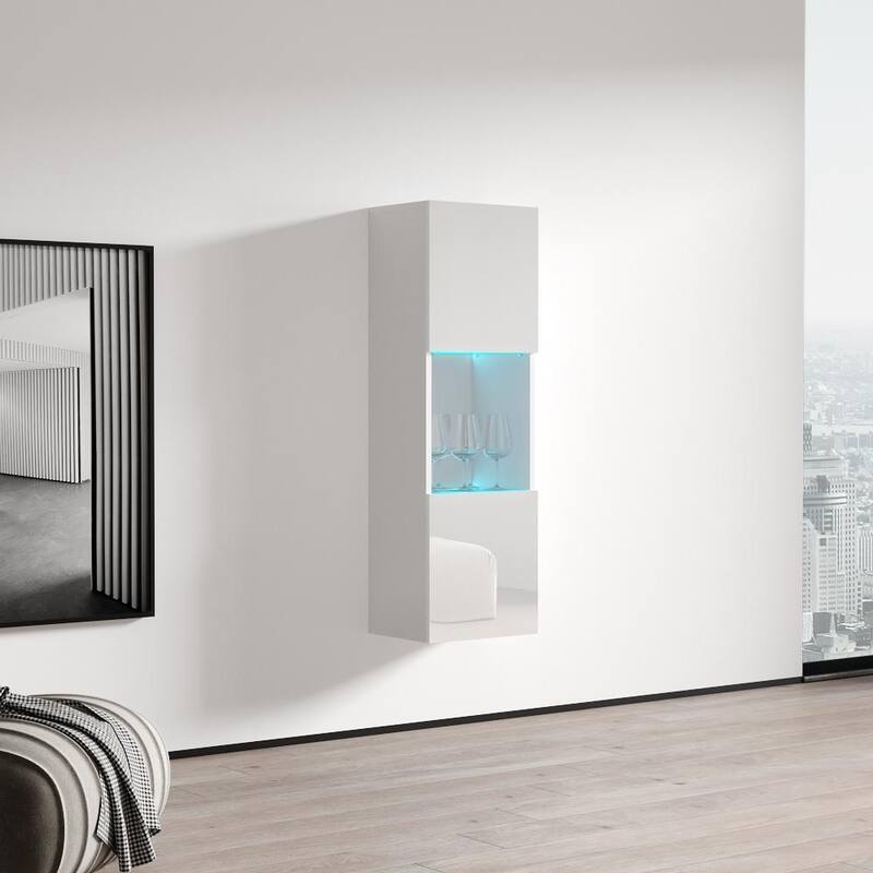 Strick & Bolton Hadi Wall-mounted Floating Bookcase