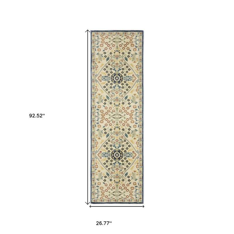 HomeRootsOriental Traditional Runner Area Rug