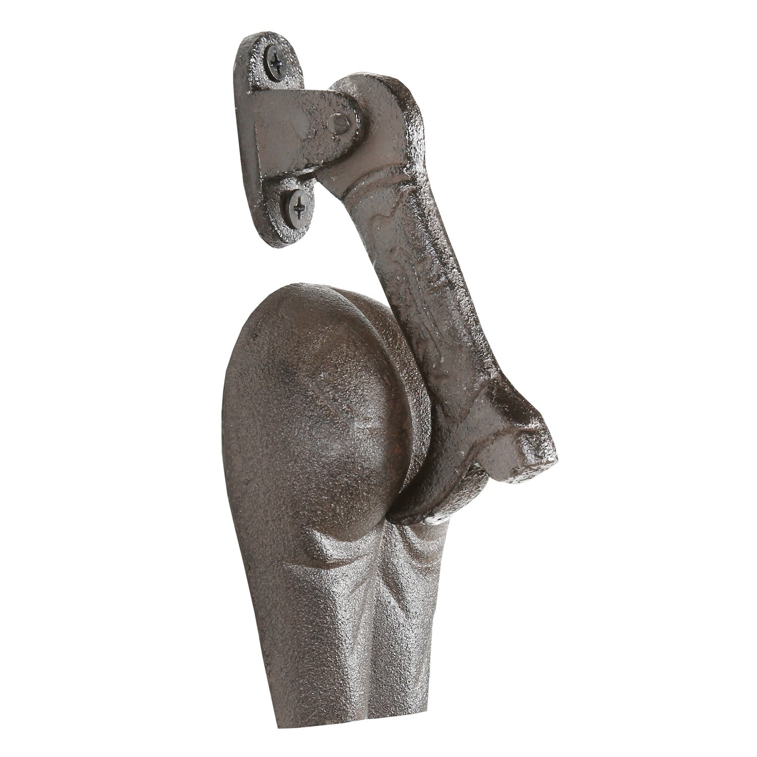 Kalalou Kick In The Pants Doorknocker Cast Iron Door Accessory Funny Novelty Accent Bronze Finish 7 X 3