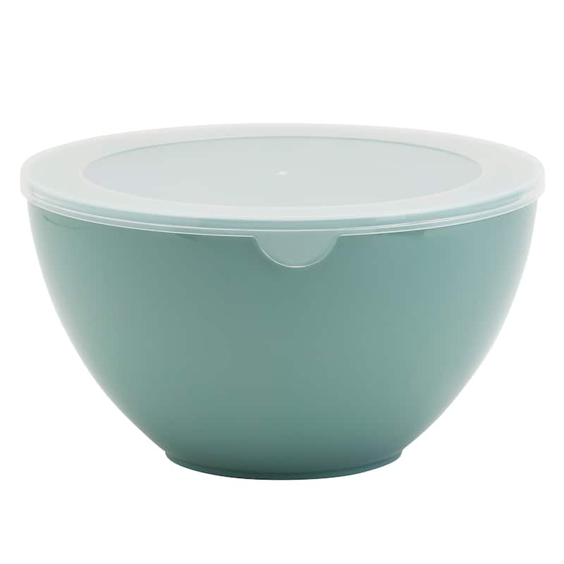 10 Piece Mixing Bowl Set with Lids, Fern Green