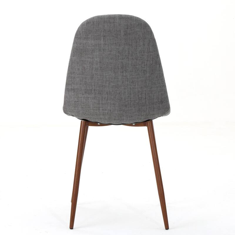 Raina Mid-century Upholstered Dining Chairs (Set of 2) by Christopher Knight Home