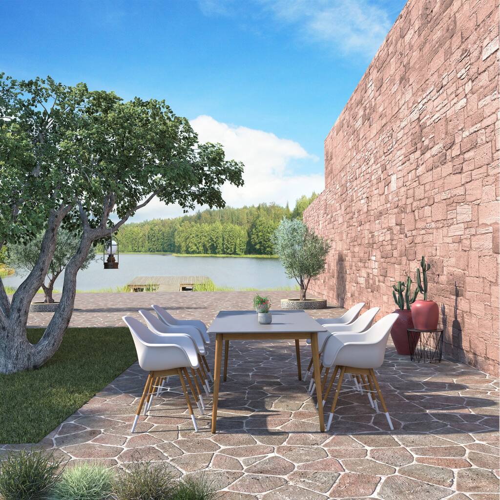Amazonia Bleue Outdoor Patio Dining Set
