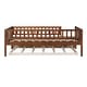 preview thumbnail 45 of 70, Wood Daybed with Trundle and Fence Guardrails