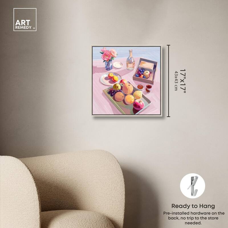 Fresh Fruits Canvas by Art Remedy