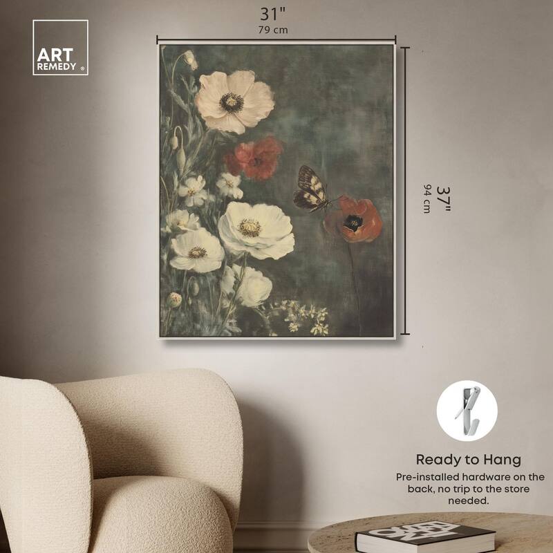 Vintage Botanicals I Canvas by Art Remedy