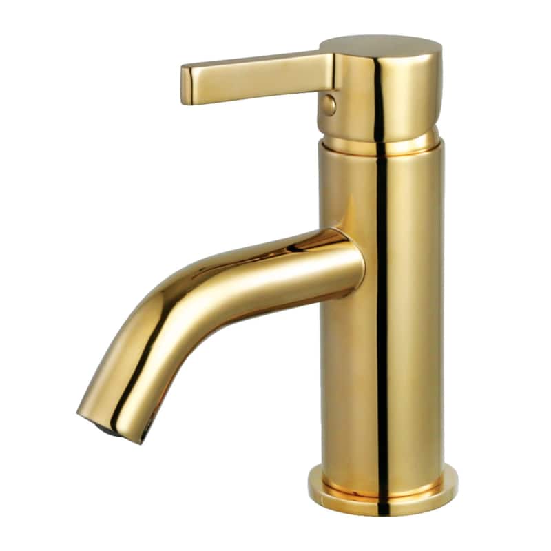 Kingston Brass Continental 1.2 GPM Single Hole Bathroom Faucet with - Polished Brass