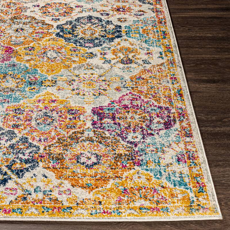 Livabliss Gracie Bohemian Patchwork Area Rug - Overstock - 12949761