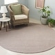 preview thumbnail 28 of 110, SAFAVIEH Handmade Natura Refiqe Wool Rug 7' Round - Beige - Round