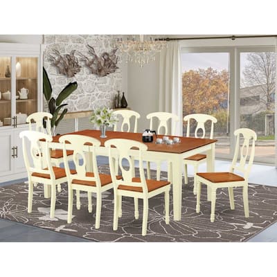 Country Cottage Dining Set - Kitchen Table with Chairs - Rustic Farmhouse Style Furniture