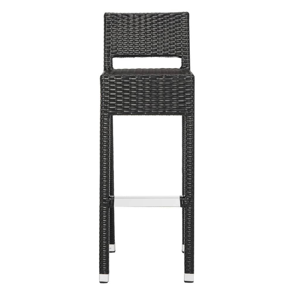 SAFAVIEH Noreta Indoor/ Outdoor 30-inch Stacking Counter Stool - 13Wx18Dx38H