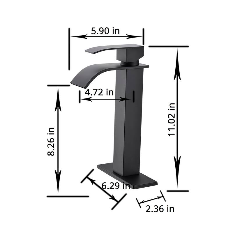 Single Hole Bathroom Vessel Sink Faucet