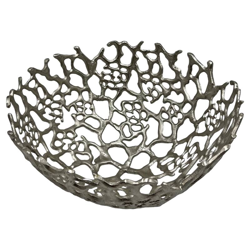 Decorative Handmade Aluminum Modern Bird Nest Bowl