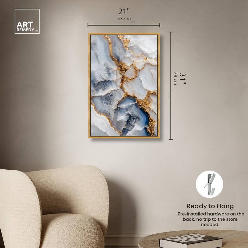 Denim Dreams I Canvas by Art Remedy