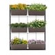 6 Pockets Vertical Garden Wall Planter Raised Beds Hanging Planter Wall 