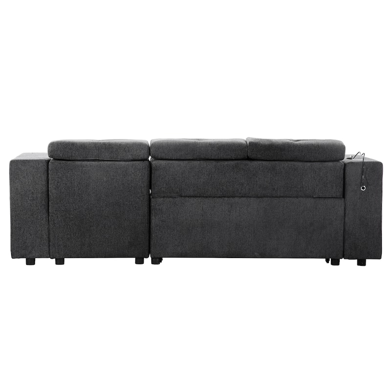 96" Multi-Functional Pull-Out Sofa Bed