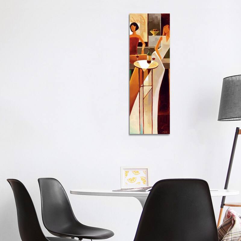 iCanvas "Les Sirens" by Keith Mallett Canvas Print - 48x16x1.5