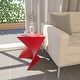 preview thumbnail 76 of 184, Randolph Indoor Side Table - Lightweight Triangular Design Accent End Table for Home Office Living Room and Bedroom, No Assembly