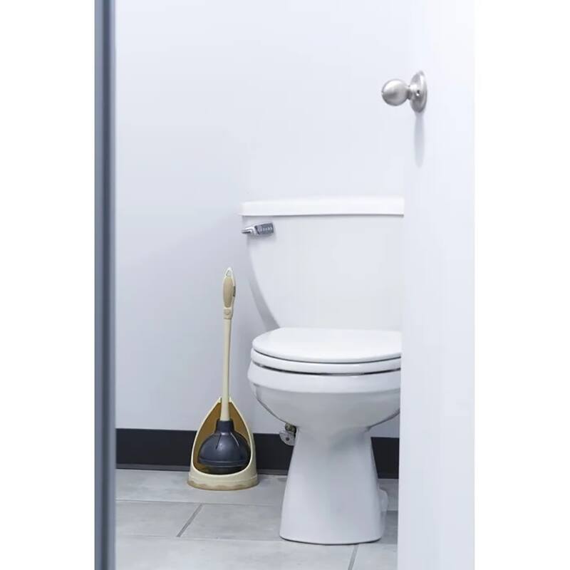 Toilet Plunger with Caddy