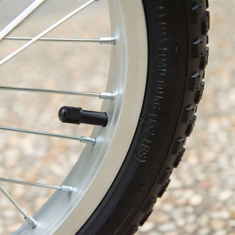 Youth Scooter Adjustable Handlebars 16" Inflatable Rubber Tires