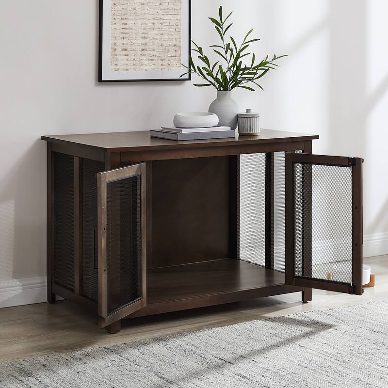Crosley Dane Credenza Dog Crate
