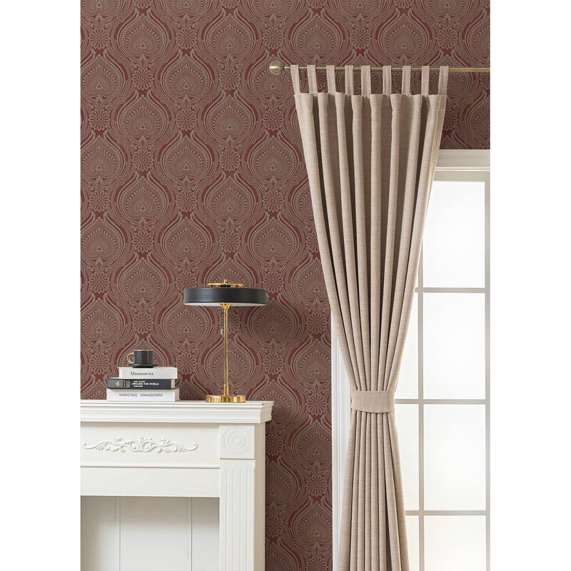 Seabrook Designs Tolkien Ogee Unpasted Wallpaper